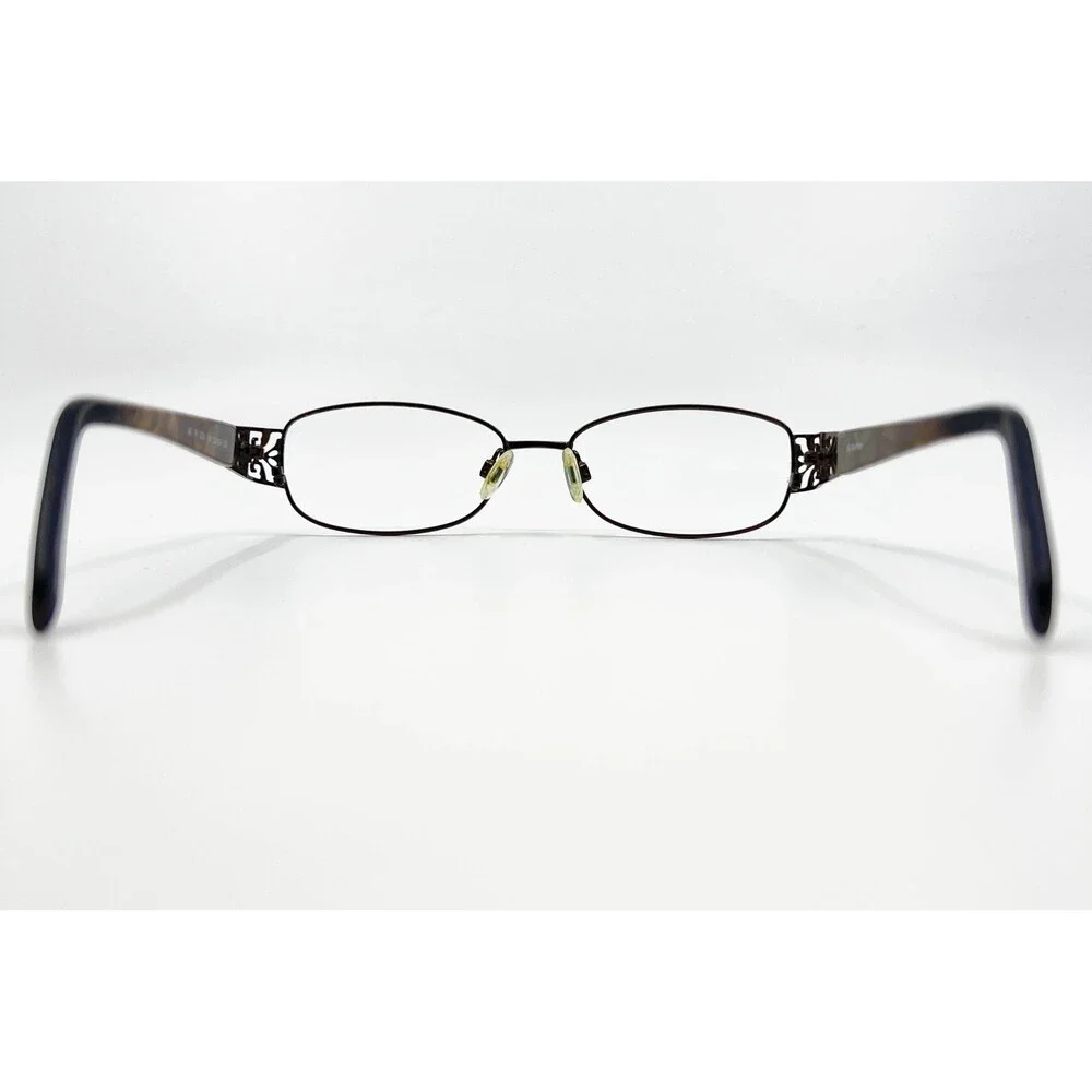 RS/Steffani Eyeglasses Womens Brown AS 79 COL 10 Filigree Oval 53-16-135